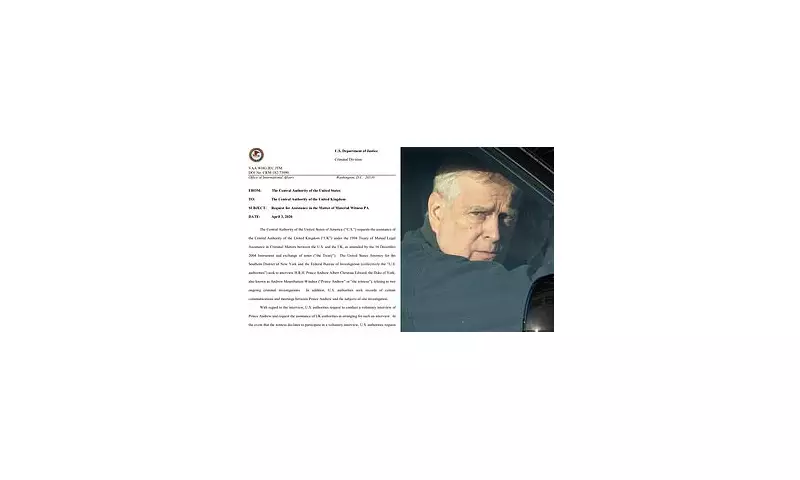 US Justice Dept Sought to 'Compel' Prince Andrew Interview Over Epstein & Nygard