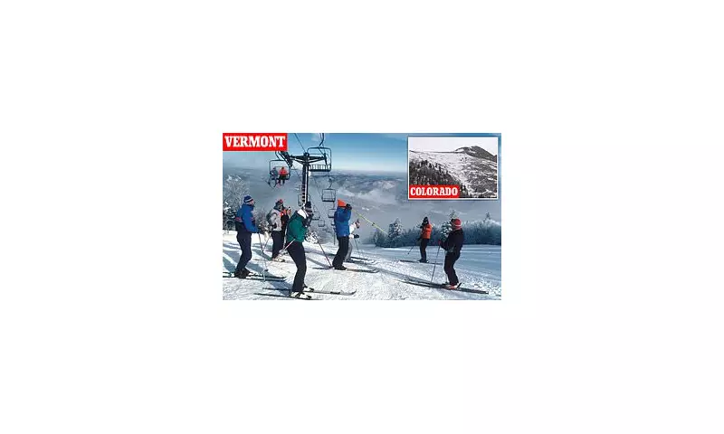 US Ski Resorts Face Snow Drought as Unseasonal Heat Drives Tourists East