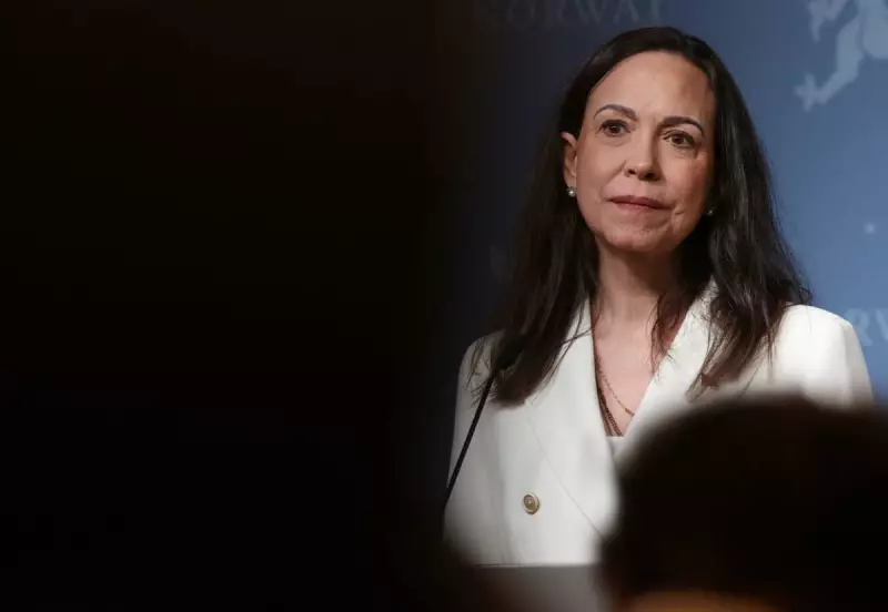 Venezuelan Nobel Laureate Machado Suffers Vertebra Fracture on Secret Sea Escape