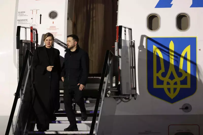 Zelensky Lands in Dublin for Historic State Visit Amid Peace Talks