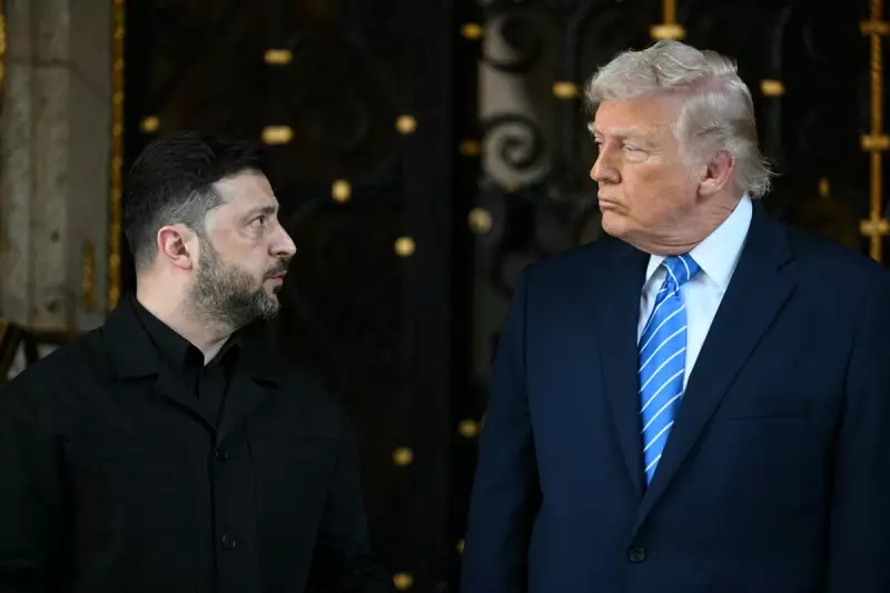 Zelensky Meets Trump at Mar-a-Lago as Putin's Shadow Hangs Over Ukraine Peace Talks