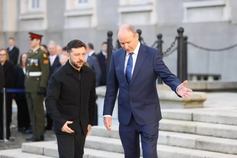 Zelensky Visits Dublin as Ireland Pledges €100m in Non-Lethal Aid