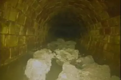 100-Tonne Fatberg Found in London Sewers: Christmas Warning Issued