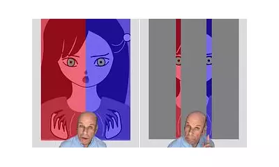 BBC Biologist's Bizarre TikTok Illusion Tricks Brain on Eye Colour