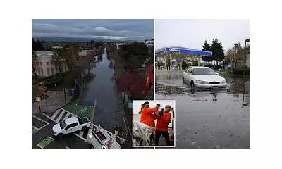 California Christmas Chaos: 8 Inches of Rain and Mudslides Hit on Christmas Eve