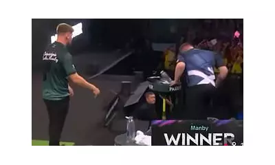 Cameron Menzies' Fury: Darts Star Punches Table, Bleeds After Shock Defeat