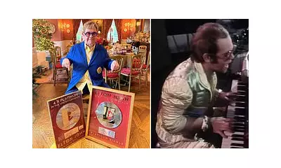 Elton John's 'Step Into Christmas' Hits Platinum Milestone in US and UK