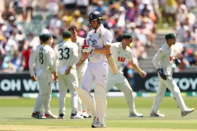 England's Ashes Hopes Fade After Adelaide Batting Collapse on Day Two