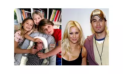 Enrique Iglesias & Anna Kournikova Share First Photo of All Four Children
