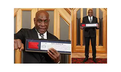 Frank Bruno MBE Awarded Freedom of London After Mental Health Battle