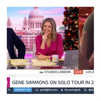 Gene Simmons' Awkward GMB Interview: Accuses Ed Balls of 'Flirting' on Live TV