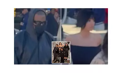 Kanye West's Disneyland Day Out with Kids and Wife Bianca Censori