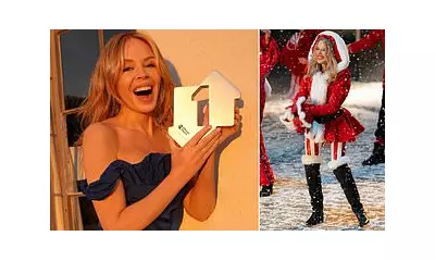 Kylie Minogue Beats Wham! to Claim First Christmas No1 with 'XMAS'