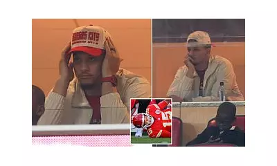 Patrick Mahomes' Glum Christmas at Arrowhead After Knee Surgery