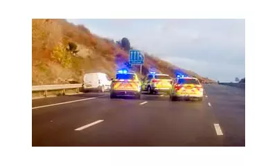 Police Ram Runaway Van on M1 After Driver Falls Unconscious at Wheel