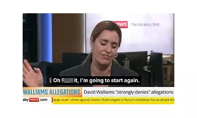 Sky News Presenter Drops F-Bomb Live On Air During David Walliams Segment