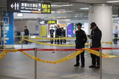 Three killed in Taipei knife attack, suspect dies after fall from department store