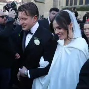 Adam Peaty & Holly Ramsay Marry at Bath Abbey Amid Family Rift