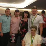 Adam Peaty's Brother Posts 'Godfather' Message After Being Barred From Wedding