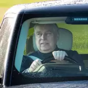 Andrew Spotted Grinning in Range Rover Hours Before Epstein Files Drop