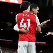 Arsenal 2-0 Brentford: Rice stars as Gunners go five points clear