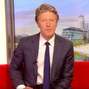 BBC Breakfast's Charlie Stayt forced to apologise after live sound glitch