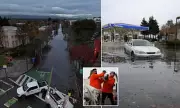 California Christmas Chaos: 8 Inches of Rain and Mudslides Hit on Christmas Eve