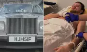 Cameraman 'Nearly Beheaded' in London Film Set Horror as Rolls-Royce Ploughs Into Him