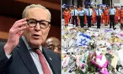 Chuck Schumer slammed for 'tone-deaf' Bills chant before addressing Bondi, Brown shootings