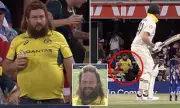 Comedian's Beer Run Stops Play at The Gabba, Distracts Steve Smith