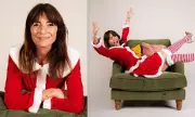 Davina McCall's Festive Mrs Claus Look & Emotional Cancer Advocacy