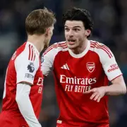 Declan Rice's Odegaard Celebration Speaks Volumes in Arsenal's Brighton Win