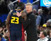 Draymond Green storms off court after heated row with Steve Kerr