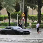 Dubai Floods: Record Rainfall Submerges Streets, Police Urge Stay Indoors