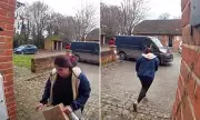 Evri Driver Caught on CCTV Stealing Christmas Present from Hampshire Doorstep