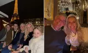 Fox News hosts Sean Hannity & Ainsley Earhardt's festive Paris family getaway