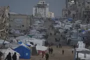 Gaza Camps Flooded by Freezing Rain as Displaced Palestinians Face Hypothermia Deaths