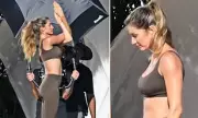 Gisele Bundchen, 45, flaunts toned abs in Miami as she films new commercial