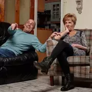 Gogglebox's Dave & Shirley Share Festive Selfie After 50-Year Milestone