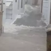 Greece floods: Two dead as Storm Byron triggers red alerts and turns streets to rivers