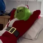 Grinch Storms Wiltshire College: Festive Prank Leaves Students in Stitches