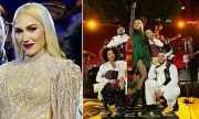 Gwen Stefani's festive outfits spark 'inappropriate' debate at NYC tree lighting