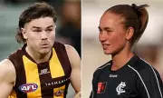 Hawthorn's Nick Watson & Carlton's Keeley Sherar Confirm AFL Romance