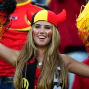 How a Belgium fan's 2014 World Cup TV moment landed her a L'Oreal modelling deal
