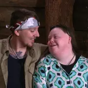 I'm A Celeb's Aitch Keeps Jungle Promise to Sister with Greggs Trip