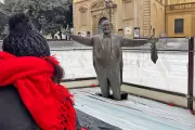 Italian Mayor Apologises After Ice Rink Built Around Pavarotti Statue