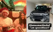 James Martin's £150k Christmas Surprise for Girlfriend After Turbulent Year