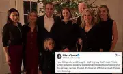 Joe Biden's Christmas Photo Sparks Online Frenzy as He's Hidden Behind Wife