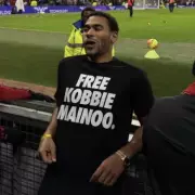 Jordan Mainoo-Hames: Love Island star's 'Free Kobbie' protest at Old Trafford