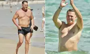 Karl Stefanovic Shows Off Dramatic Weight Loss on Noosa Beach Day
